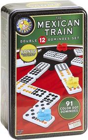 img 3 attached to Double Color Mexican Train Dominoes