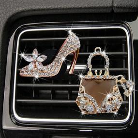 img 2 attached to Conditioning Rhinestone Accessories Interior Decoration