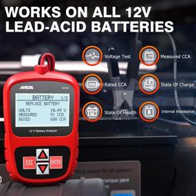 img 3 attached to ANCEL Battery 100 1100 Automotive Analyzer