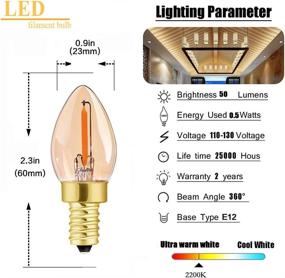 img 3 attached to 💡 Dimmable Equivalents for Filament Candelabra Lights