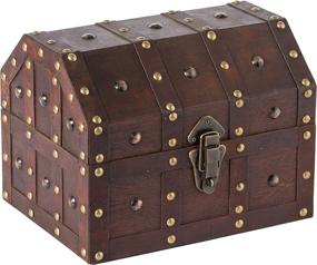 img 4 attached to 🏴 Vintage Caribbean Pirate Chest by Vintiquewise(TM): Enhance Your Pirate Themed Decor