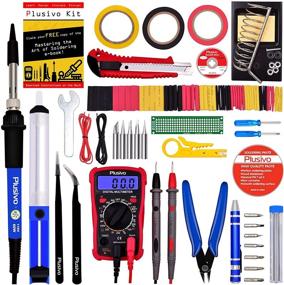 img 3 attached to Soldering Iron Kit Temperature Desoldering Industrial Power & Hand Tools
