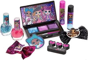 img 2 attached to 🎒 L.O.L Surprise! Townley Girl Backpack Cosmetic Makeup Set: Lip Gloss, Nail Polish, Hair Bow &amp; More for Kid Tweens Girls, Ages 3+ - Perfect for Parties, Sleepovers &amp; Makeovers
