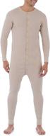 fruit of the loom men's premium thermal union suit - ultimate warmth and comfort logo