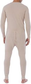 img 2 attached to Fruit of the Loom Men's Premium Thermal Union Suit - Ultimate Warmth and Comfort