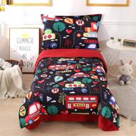 🚗 wowelife transportation toddler comforter pillowcase: perfect addition to your kids' home store! logo