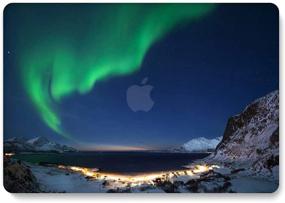 img 2 attached to 🌌 Jiehb MacBook Air 11 inch Case A1370/A1465 - Protective Case for MacBook Air 11 inch Model: A1465 and A1370 - Aurora