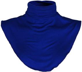 img 4 attached to IEFIEL Turtleneck Blouse Dickey Collar Women's Accessories for Scarves & Wraps