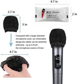 img 2 attached to Disposable Microphone Protective Individually Windscreen Accessories & Supplies