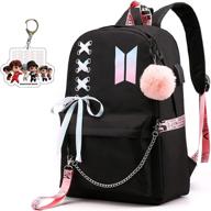 🎒 boosos backpack daypack taehyung jungkook: stylish and versatile travel companion логотип