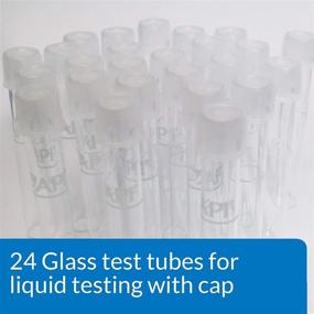 img 1 attached to 🧪 Enhanced API Replacement Test Tubes with Caps - Ideal for API Freshwater Master Test Kit - 24 Count Box