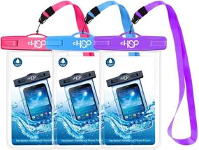 img 4 attached to HeySplash Waterproof Underwater Bathing Compatible Cell Phones & Accessories
