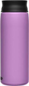 img 3 attached to 🍵 CamelBak Hot Cap Vacuum Stainless 20oz: Keep Drinks Hot or Cold with Lilac Style - 20 Oz Capacity