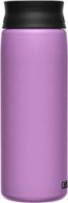 img 1 attached to 🍵 CamelBak Hot Cap Vacuum Stainless 20oz: Keep Drinks Hot or Cold with Lilac Style - 20 Oz Capacity