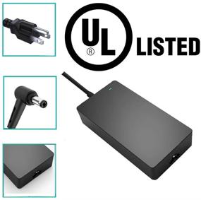 img 1 attached to UL Listed 180W AC Charger: Compatible with Asus ROG 🔌 GL503VD, GL503V, GL703GE, GL703VM, and More Gaming Power Supply Adapter Cord