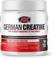 💪 pure creapure german creatine: the ultimate source of micronized creatine monohydrate – 270g (54 servings) from germany logo