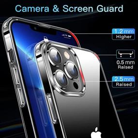 img 1 attached to 📱 Crystal Clear iPhone 13 Pro Max Case by CASEKOO – Enhanced Protection, Slim Fit Cover [2021 Edition]