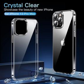 img 3 attached to 📱 Crystal Clear iPhone 13 Pro Max Case by CASEKOO – Enhanced Protection, Slim Fit Cover [2021 Edition]