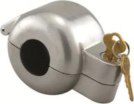 🔒 prime-line s 4180 door knob lock-out device – enhanced security, restricts door knob turn and keyhole access – ideal for home rentals, evictions, job sites and more – keyed alike, color may vary, gray logo