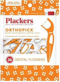 img 2 attached to Plackers Orthopick Flossers Count Pack