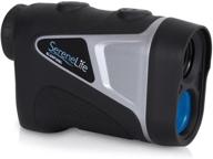 serenelife advanced golf laser rangefinder with pinsensor technology: waterproof digital range finder - accurate up to 540 yards - upgraded optics for enhanced viewing logo