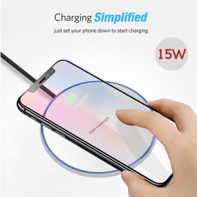 img 1 attached to CHENIUE Wireless Charger Charging Compatible