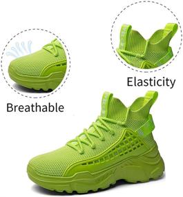 img 2 attached to 👟 XIDISO Fashion Sneakers: Stylish & Lightweight Women's Athletic Shoes