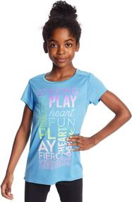 img 4 attached to C9 Champion Girls Summer Splash Girls' Clothing for Tops, Tees & Blouses