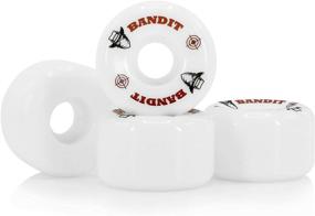 img 2 attached to Bandit Skate Co. Skateboard Wheels 52mm, ABEC 9 Bearings & Tool: Optimal Performance Package