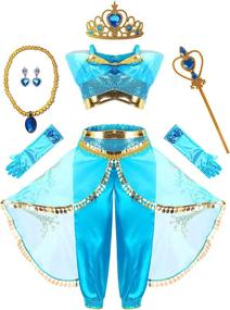 img 4 attached to 🎃 Halloween Princess Costume - Mecamelon Arabian