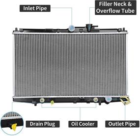 img 2 attached to 💨 Top-Rated AUTOSAVER88 Radiator for 1998-2002 Accord 2.3L L4 ATRD1036 - Enhanced Cooling Efficiency