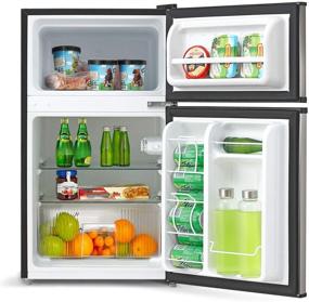 img 2 attached to 🥶 Midea WHD-113FSS1 Compact Refrigerator - 3.1 Cu. Ft. Stainless Steel