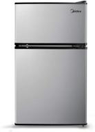 🥶 midea whd-113fss1 compact refrigerator - 3.1 cu. ft. stainless steel логотип