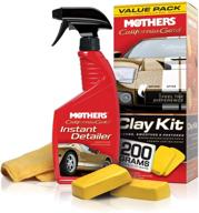 🚗 превосходная производительность с mothers 07240 california gold clay bar system: раскройте блеск выставочных залов для своего автомобиля логотип