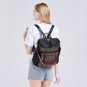 img 3 attached to 🎒 Легкая съемная женская сумка и кошельки модный рюкзак с функцией анти-угон