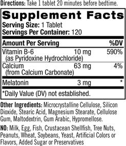 img 3 attached to 💤 Natrol Melatonin Tablets: Fall Asleep Faster, Stay Asleep Longer, Strengthen Immune System - 100% Vegetarian, 3mg, 120 Count