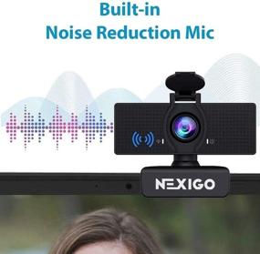 img 3 attached to 📷 NexiGo N60 1080P HD Webcam with Microphone: Crystal Clear Video & Enhanced Privacy for Zoom/Skype/Teams Conferencing and Video Calling