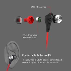 img 1 attached to 🎧 Phiaton C530S In-Ear Stereo Earbuds: Wired Earphones with Mic and Controller, Extra Bass - Green