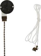 💡 efficient westinghouse lighting 3 speed fan switch with antique brass pull chain логотип