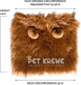 img 3 attached to 🦁 Purrfect Pet Krewe Dog Lion Mane Halloween Costume: A Majestic Addition for Dogs of All Sizes – Pawsome for Halloween, Dog Birthday, Cosplay, Outfits & Pet Clothes!