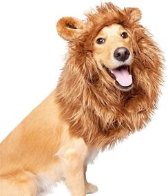 img 2 attached to 🦁 Purrfect Pet Krewe Dog Lion Mane Halloween Costume: A Majestic Addition for Dogs of All Sizes – Pawsome for Halloween, Dog Birthday, Cosplay, Outfits & Pet Clothes!