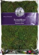 🌿 fresh green super moss 21513, 16-ounce preserved sheet moss logo