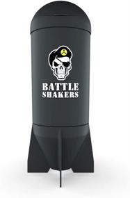 img 4 attached to Battle Shakers Missile Shaker Cup: 20 Oz Protein Cup with Storage Compartment, Leak-Proof & BPA Free