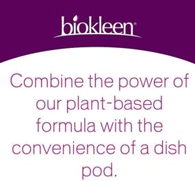 img 1 attached to Biokleen Free & Clear Automatic Dish Pods, Concentrated Eco-Friendly Dishwasher Detergent, Phosphate & Chlorine Free, Non-Toxic, 20 Pods, Single Pack