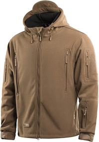 img 4 attached to M Tac Military Fleece Jacket Men