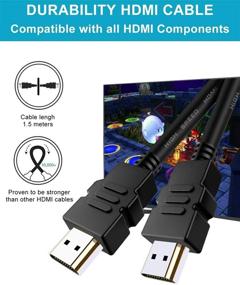 img 1 attached to 🎮 Wii to HDMI Converter 1080P: Enhance Your Gaming Experience with High Speed Wii HDMI Cable and Adapter - Compatible with Wii, Wii U, HDTV - Supports All Wii Display Modes 720P, NTS