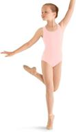 stylish mirella girls flower back dance tank leotard for graceful performances логотип