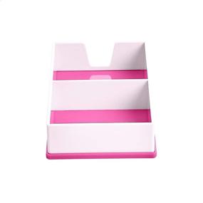 img 3 attached to 📝 Amazon Basics Pink and White Sticky Note Holder: Organize and Personalize Your Workspace!