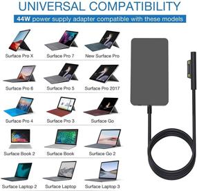 img 3 attached to 🔌 High-Quality 44W Surface Pro Charger for Microsoft Surface Devices: Surface Book 1/2, Laptop 1/2/3, Pro 7/6/5/4/3/X, Go 1/2