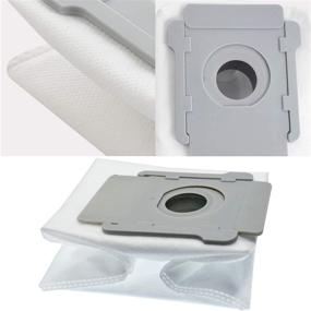 img 2 attached to 🧳 4-Pack Vacuum Bags for iRobot Roomba i &amp; s Series: i(7150), i7+ (7550), i3+ (3550), i6+ (6550), i8+ (8550), s9 (9150), s9 Plus (9550, 955020) - Clean Base Auto Dirt Disposal Bags